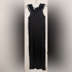 NWT Meshki Lawry Diamante Cut Out Maxi Dress Black Size Medium